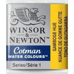 ACUARELA COTMAN W&N 266 AMARILLO GUTAGAMBA 1/2 GOD - Imagen 2