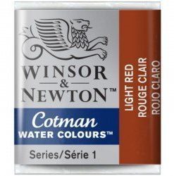 ACUARELA COTMAN W&N 362 ROJO BRILLANTE 1/2 GODET