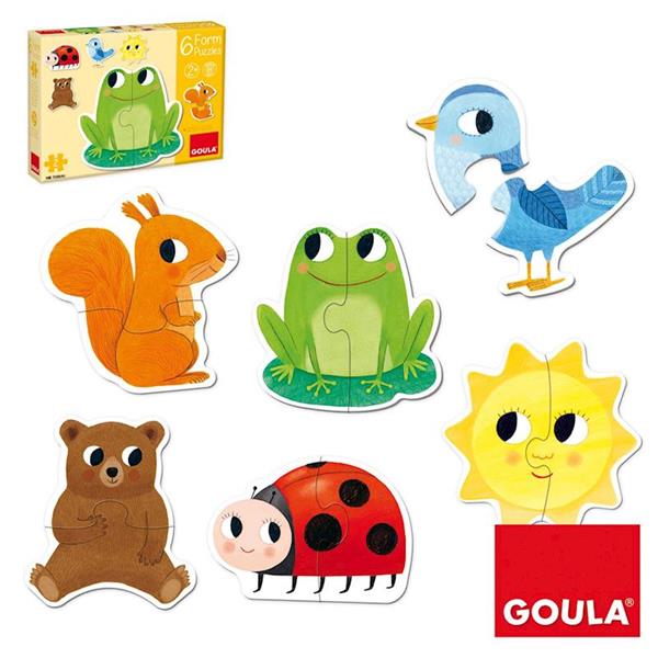 PUZZLE FORM 2 PZAS GOULA 53173 6 UDS - Imagen 4