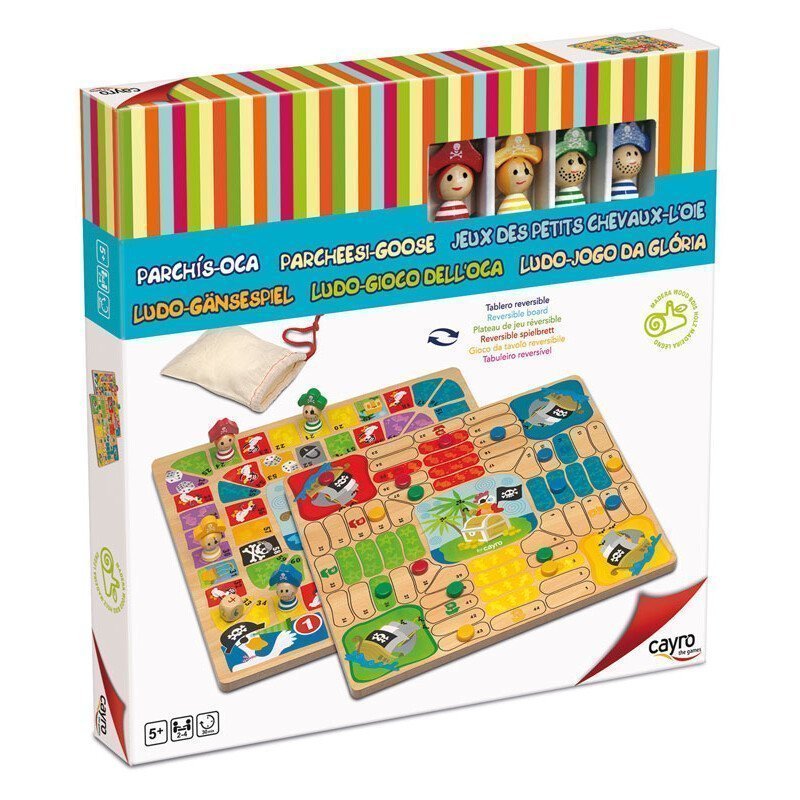 PARCHIS-OCA INFANTIL CAYRO 843 PIRATAS - Imagen 2