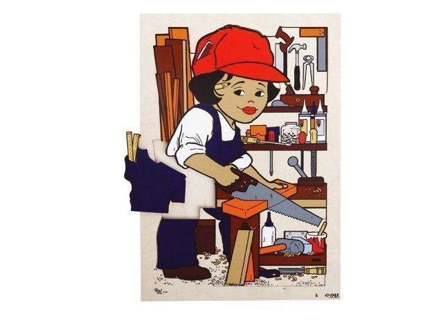PUZZLE MADERA ROLF 263194 CARPINTERA - Imagen 2