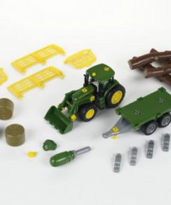 TRACTOR CON REMOLQUE JOHN DEERE KLEIN 3906