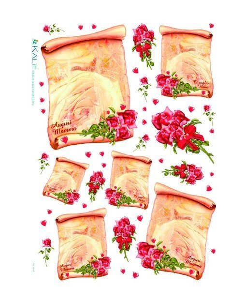 PAPEL ARROZ KALIT 32X45 CM 502885 SAN VALENTIN