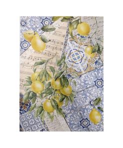 PAPEL ARROZ CADENCE A3 REF. 663 COLLAGE LIMONES