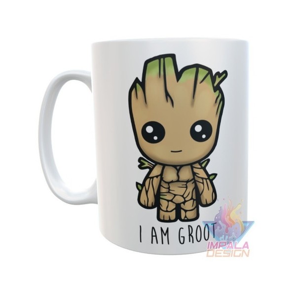 Taza Plástica Baby Groot I Am Groot Irrompible - Imagen 2