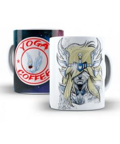 Taza Cerámica Caballeros Del Zodiaco Saint Seiya Mod 02