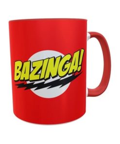 Taza Big Bang Theory Bazinga Asa E Int Rojo Impala Design