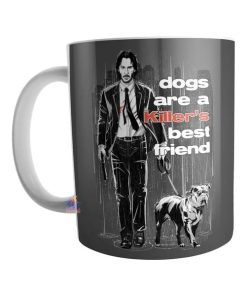 Taza John Wick Lápiz Keanu Reeves Baba Yaga Perro Mod 10