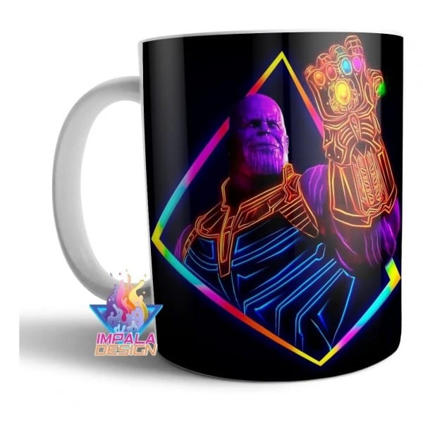 Guante Thanos Taza Cerámica Avengers Infinity Varios Modelos - Imagen 4
