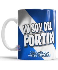 Taza De Cerámica Vélez Sarsfield Fortin Club Atlético Fútbol