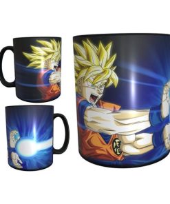 Taza Mágica Dragon Ball Goku Técnica Kame Hame Ha