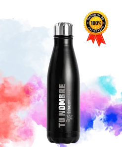 Botella Deportiva de Acero Inoxidable | Agua Fría y Caliente | Personalizada
