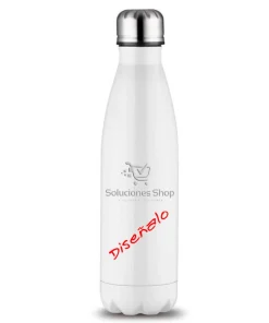 Botella de acero inoxidable 500ml y termoaislante