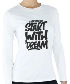 Camiseta de Mujer Manga Larga | Ligera y Transpirable