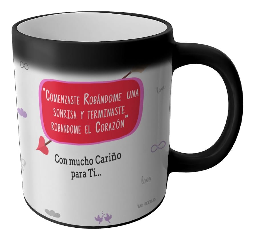 Taza Magica Aqui Toma El La Mejor Profesiones Regalo Familia ESPOSA - Imagen 3