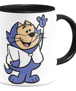 Taza Interior De Color Benito Bodoque Don Gato Retro