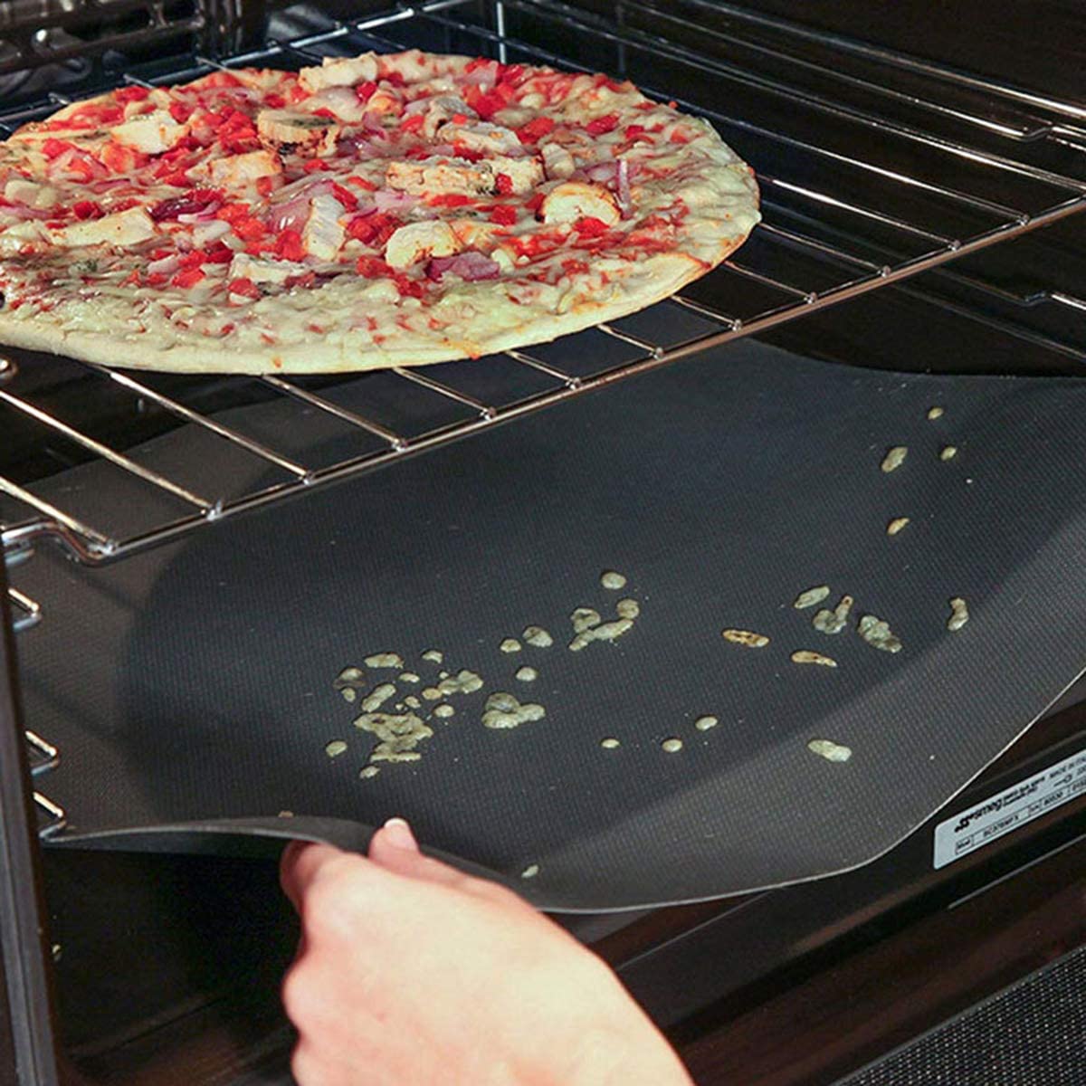 LAMINAS ANTIADHERENTES REUTILIZABLES PARA HORNO -5 PIEZAS - Imagen 2