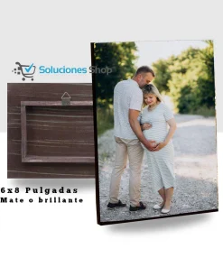 Retablo con colgante de pared (6×8 Pulgadas) Bastidor