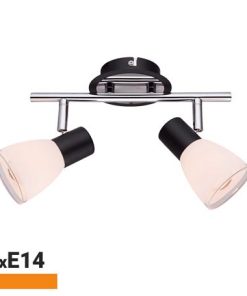 APLIQUE LED 2 FOCOS SERIE MURCIA 2XE14 AIRMEC AM131157