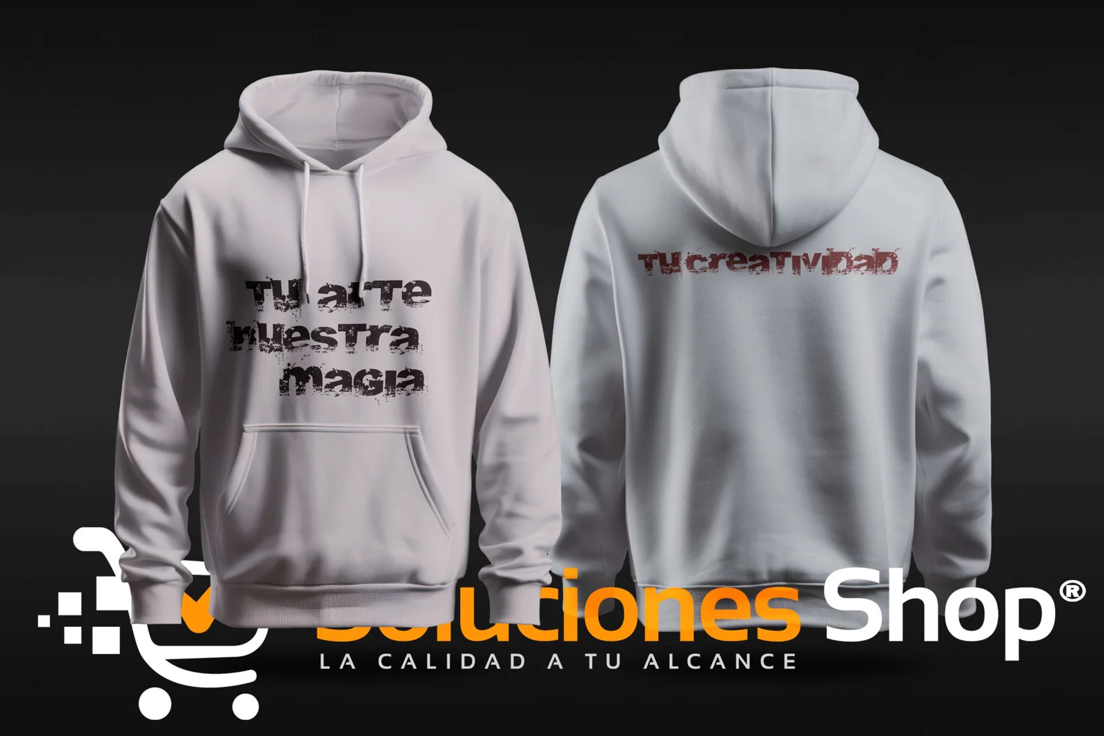 Sudadera blanca personalizada | Comodidad y estilo únicos - Imagen 2
