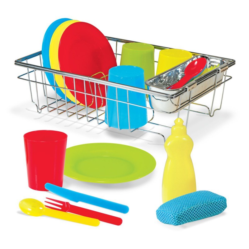 JUEGO PARA LAVAR Y SECAR PLATOS MELISSA&DOUG - Imagen 3