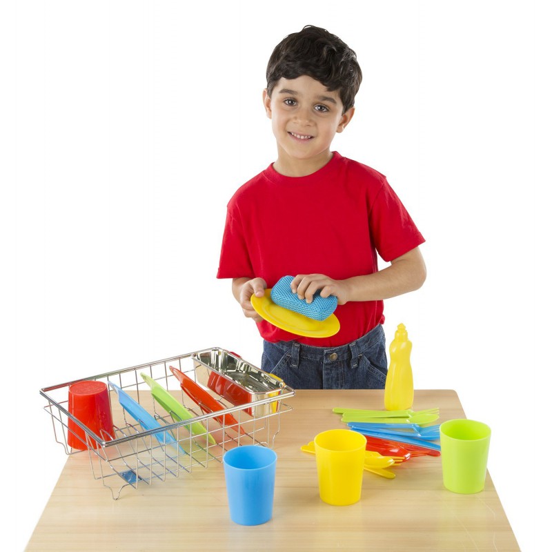 JUEGO PARA LAVAR Y SECAR PLATOS MELISSA&DOUG - Imagen 4