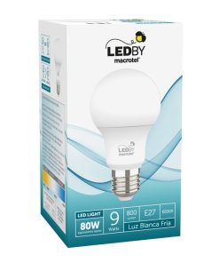 Ampolleta Led A60 E27 9W Led By