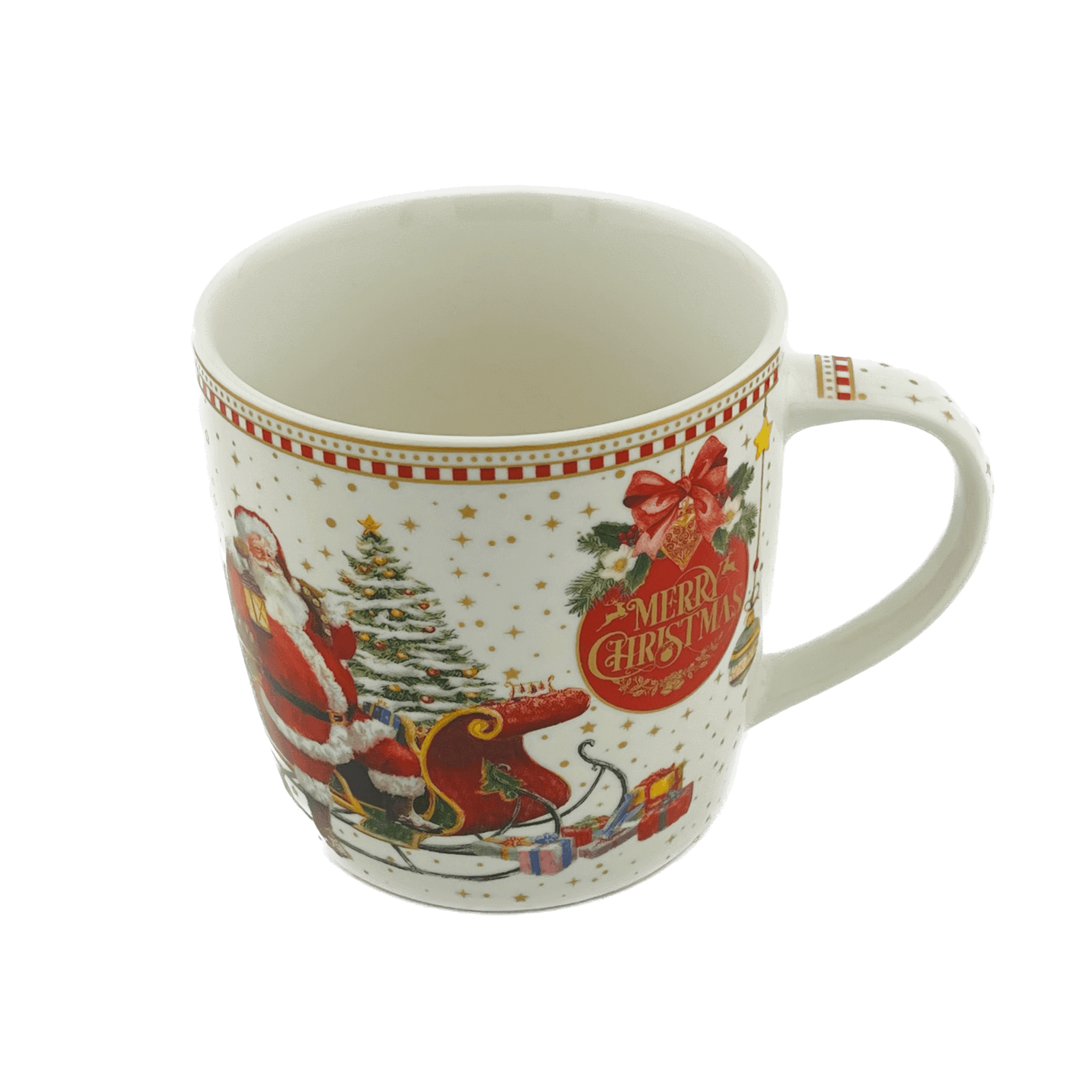 TAZA NAVIDAD SANTA EN LATA NAVIDEÑA - Imagen 5