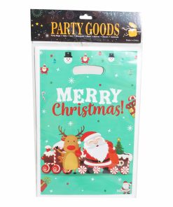 Fundas Plasticas Para Navidad PARTY GOODS Menta