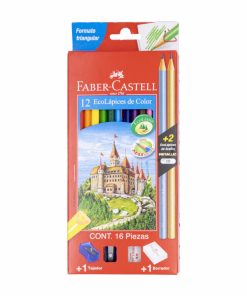 Lápices De Colores 2 Grafitos FABER-CASTELL X 14 Uds
