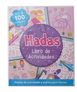 Libros Hadas Libros De Activiades+Stickers LATINBOOKS 45 Páginas
