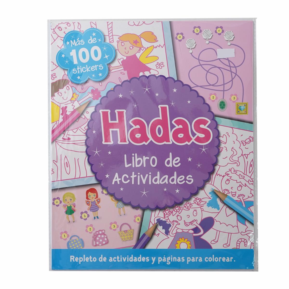 Libros Hadas Libros De Activiades+Stickers LATINBOOKS 45 Páginas - Imagen 2
