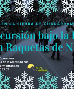 Raquetas de nieve bajo la Luna – 2 personas