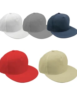 Gorra cachucha de visera plana con diseño liso, variedad de colores y modelos / gb4002 / bonnie